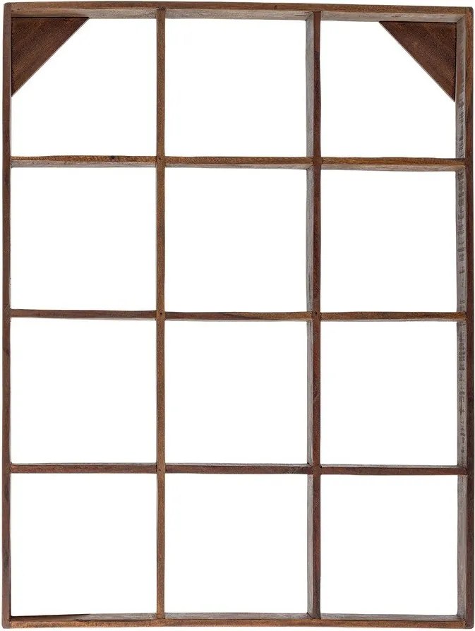 Mensola di colore naturale in legno riciclato con ripiani multipli 53 cm Tilo – Bloomingville