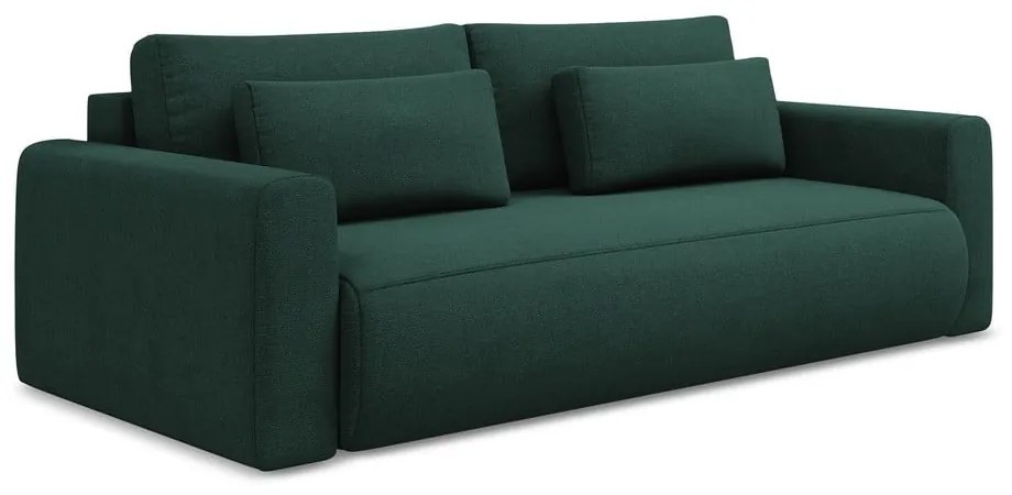 Divano verde allungabile/con contenitore 238 cm Kapua – Makamii