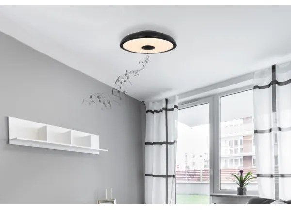 Globo - LED RGB Lampada da bagno con altoparlante RAFFY LED/18W/230V IP44 + +TC