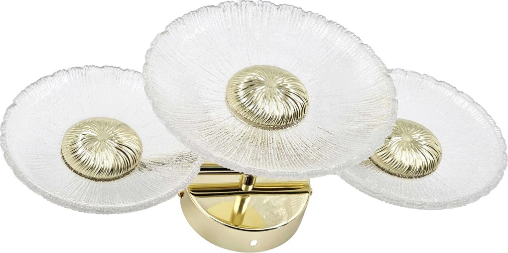 APPLIQUE DA PARETE LED SWE072-W GOLD