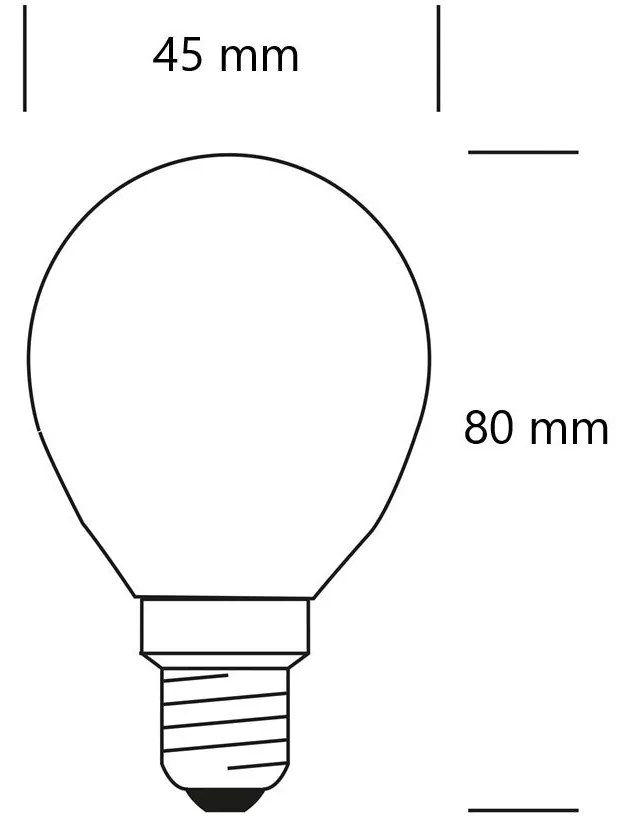 Sfera Stick 1055lm 7,0W E14 WW