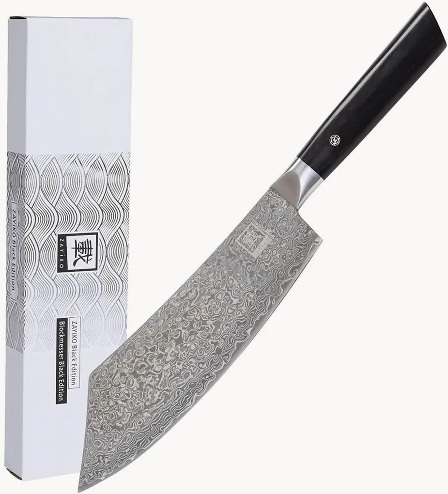 Coltello da cucina in damasco Zayiko Black Edition
