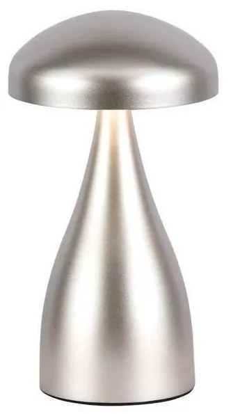 LED Lampada da tavolo ricaricabile dimmerabile LED/1W/5V 3000-6000K 1800 mAh argento