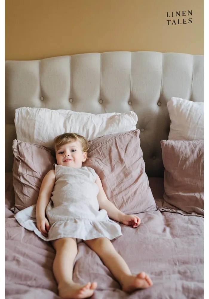 Lenzuolo di lino rosa 260x180 cm Ashes of Roses - Linen Tales