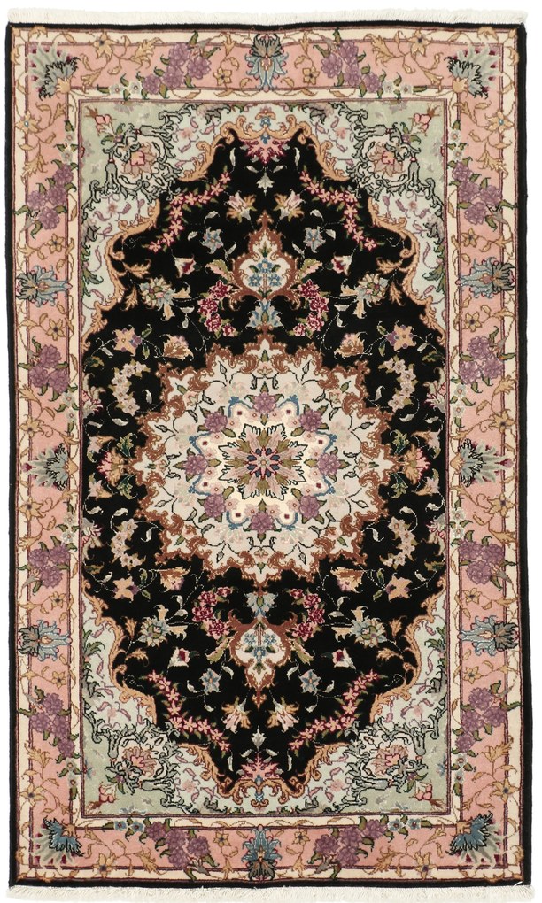 Tabriz Tappeto 70 x 130 (Iran) Annodato A Mano
