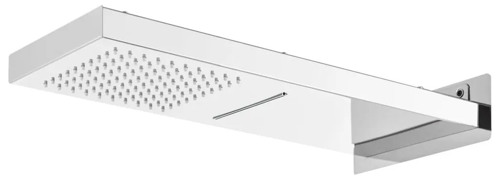 Soffione Doccia Da Parete İn Acciaio Inossidabile 201 Argento /