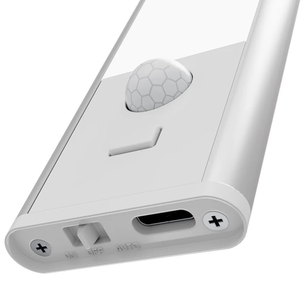 Barra LED 1W Ricaricabile per Armadi 25cm CCT Bianco Variabile