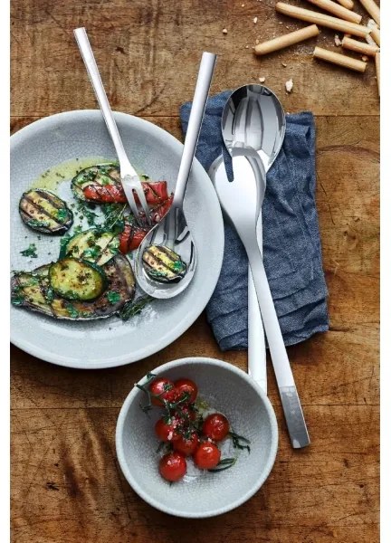 WMF - Set da portata NUOVA, 4 pezzi, in acciaio inossidabile