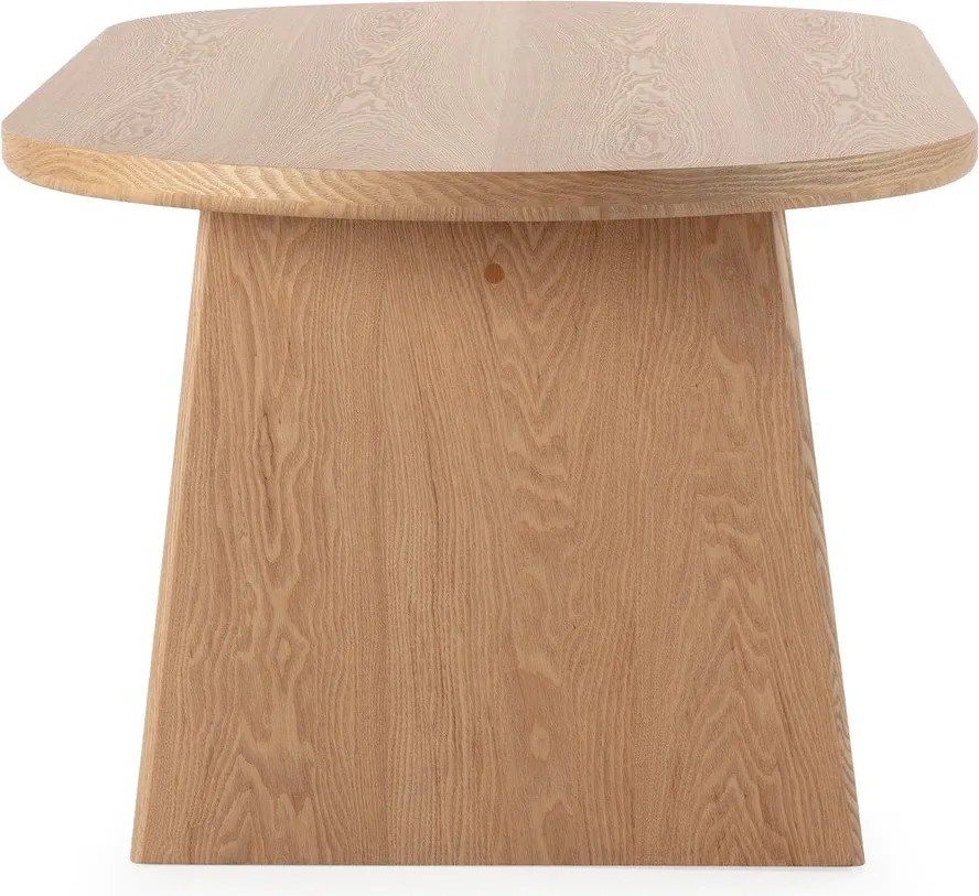 Tavolo da pranzo con effetto frassino 100x200 cm Blair – MOME