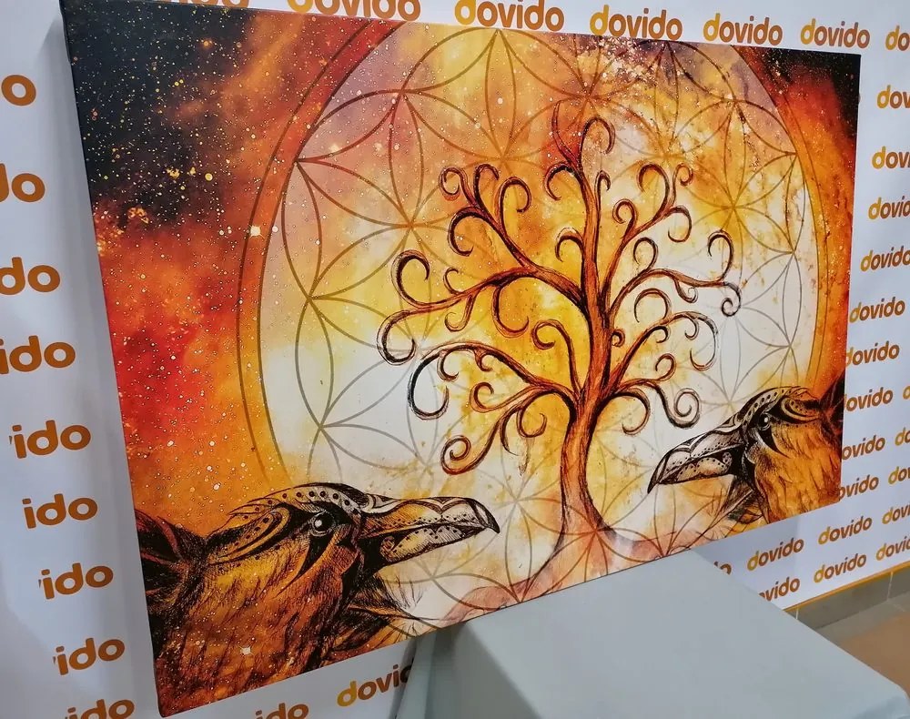 Quadro su tela – Albero della vita magico