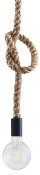 Lampadario a sospensione con filo ROPE 1xE27/12W/230V