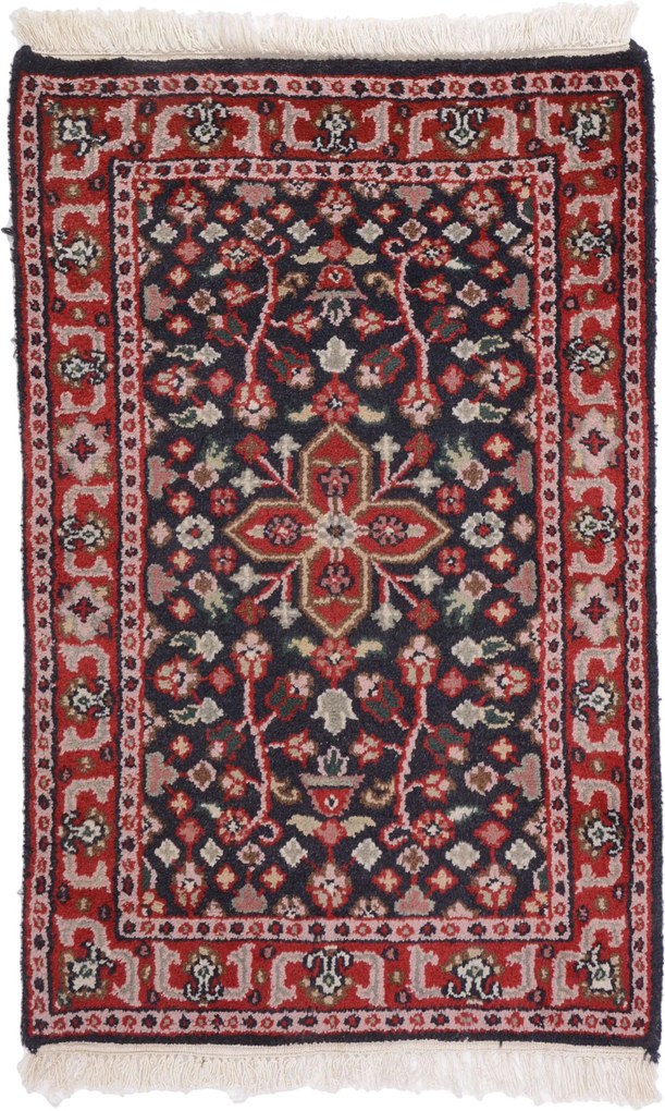 Persian Tappeto 90 x 60 (Indian) Annodato A Mano