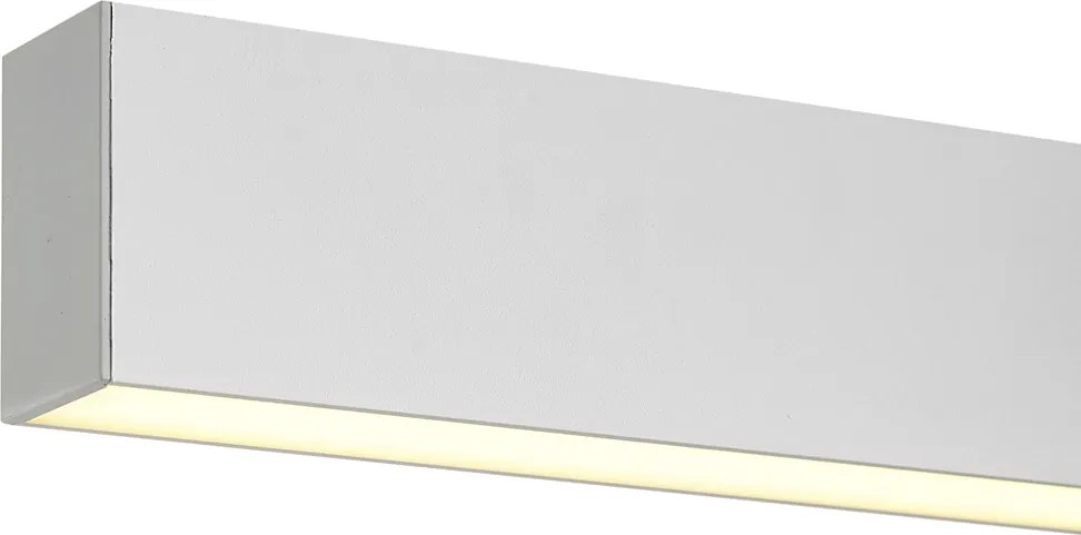 Lampada a sospensione bianca con LED dimmerabile a 3 livelli 2700-4000K con dip switch - Keane