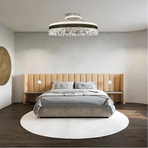 Lampadario a plafone LED dimmerabile LED/86W/230V 3000-6500K bianco + telecomando