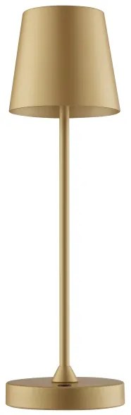 Brilliant - Lampada da tavolo LED dimmerabile ricaricabile a sfioramento ELORA LED/2,5W/5V 2700K IP44 dorata