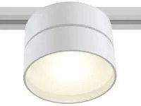 Faretto Per Binario Tondo Onda In Metallo 18W Bianco 1 Luce Naturale