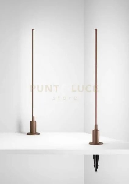 Raissa paletto h.82cm ip54 led 4000k 1090lm 10w corten