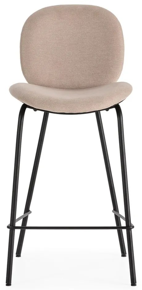 Sgabelli da bar beige in set di 2 (altezza seduta 65 cm) Cori - Marckeric