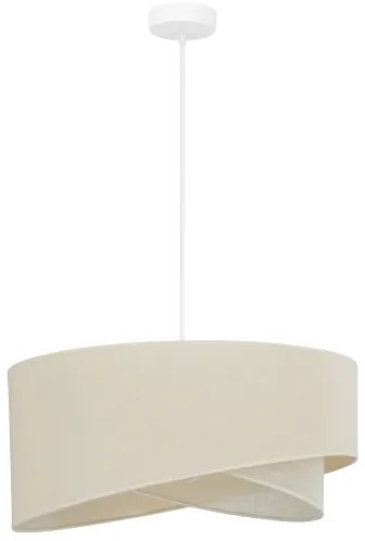 Brilagi - Lampadario LED a sospensione con filo LYRA 1xE27/15W/230V color crema