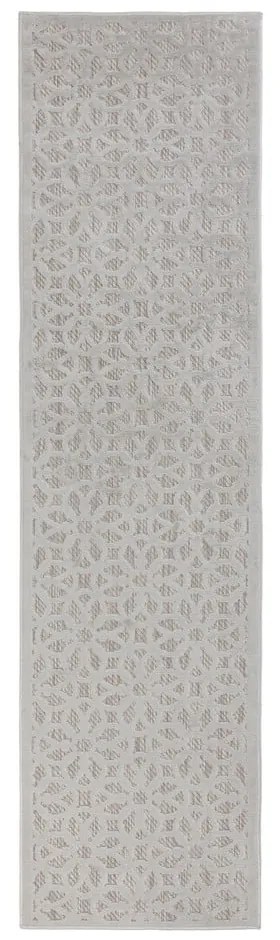 Tappeto grigio per esterni 66x230 cm Argento - Flair Rugs