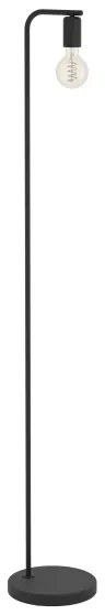 Eglo 43791 - Lampada con piedistallo CRANLEY 1xE27/40W/230V nero