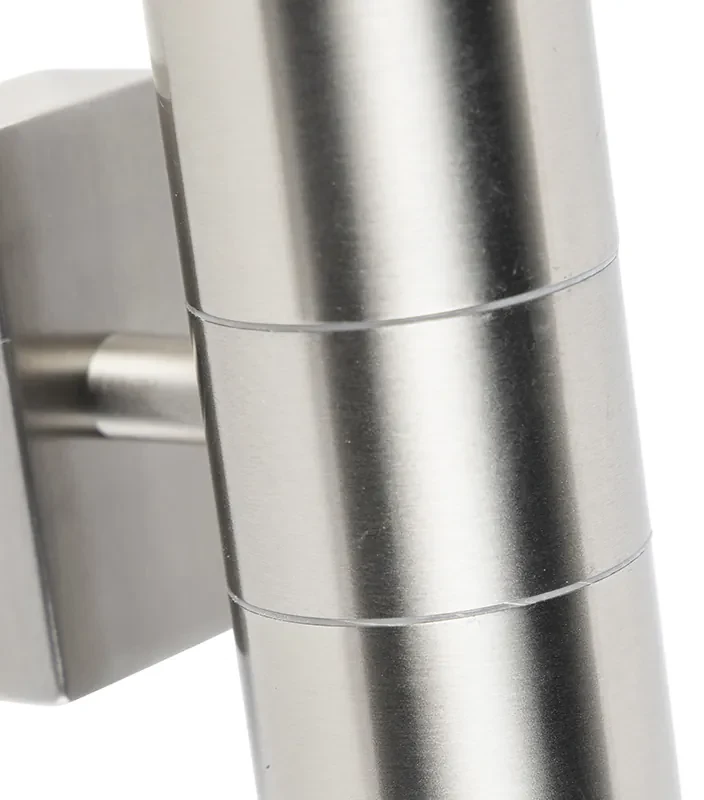 Applique esterno acciaio IP44 - DUO