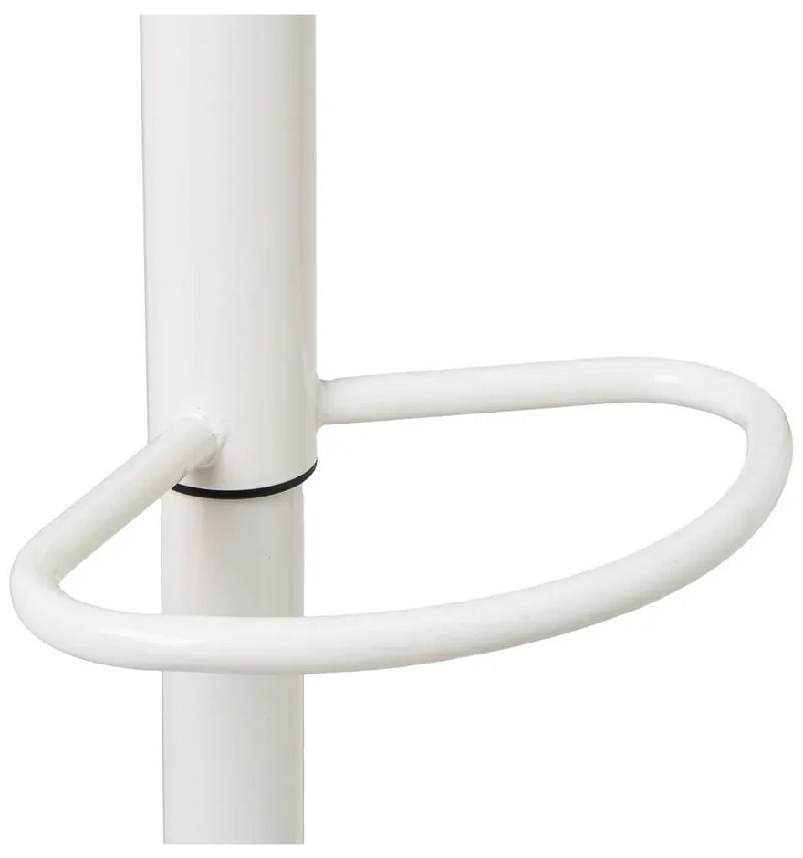 Sgabelli da bar bianchi ad altezza regolabile in similpelle in set di 2 (altezza seduta 56,5 cm) - Casa Selección