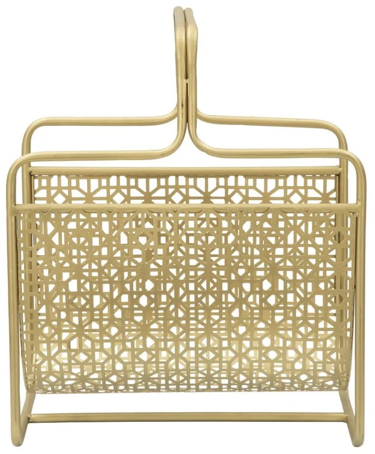 Portariviste in metallo color oro Trivola Glam - Mauro Ferretti