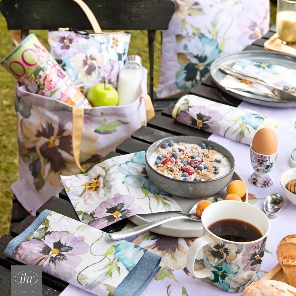 Runner da tavola in cotone organico 150x45 cm Martha - IHR