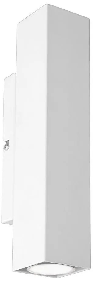 Applique WALL 2xGU10/8W/230V bianco