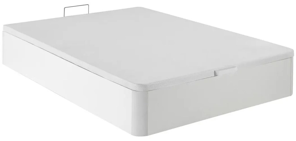 Rete letto contenitore Bianco opaco - 140 x 190 cm - HESTIA di YSMÉE