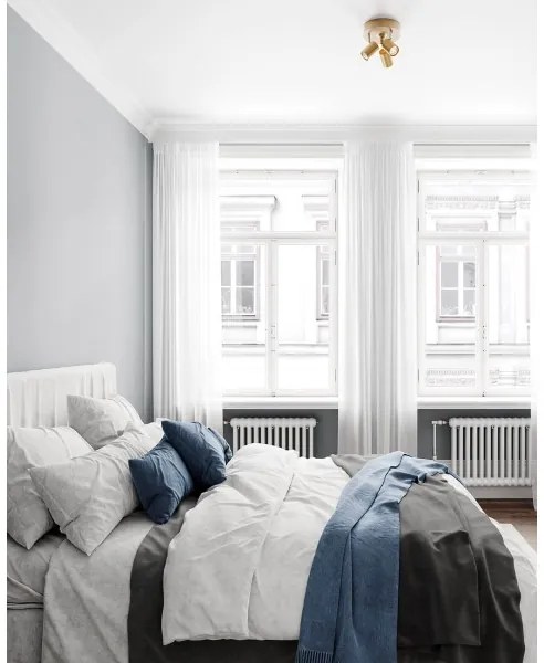 ByRydens 4200710-6501 - Faretto CORRECT 3xGU10/7W/230V dorato Ø 20 cm