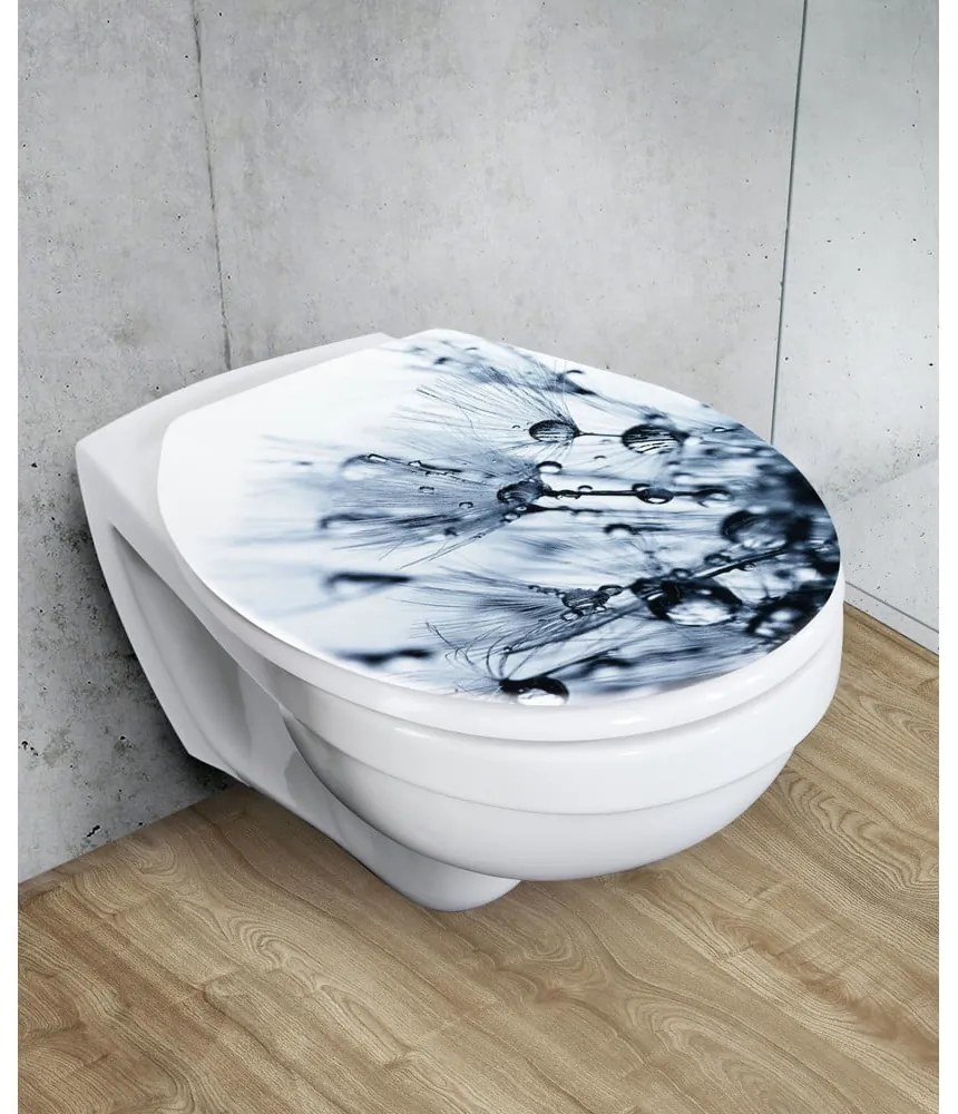 Sedile per wc con chiusura automatica 36,5 x 45 cm Sereno - Wenko