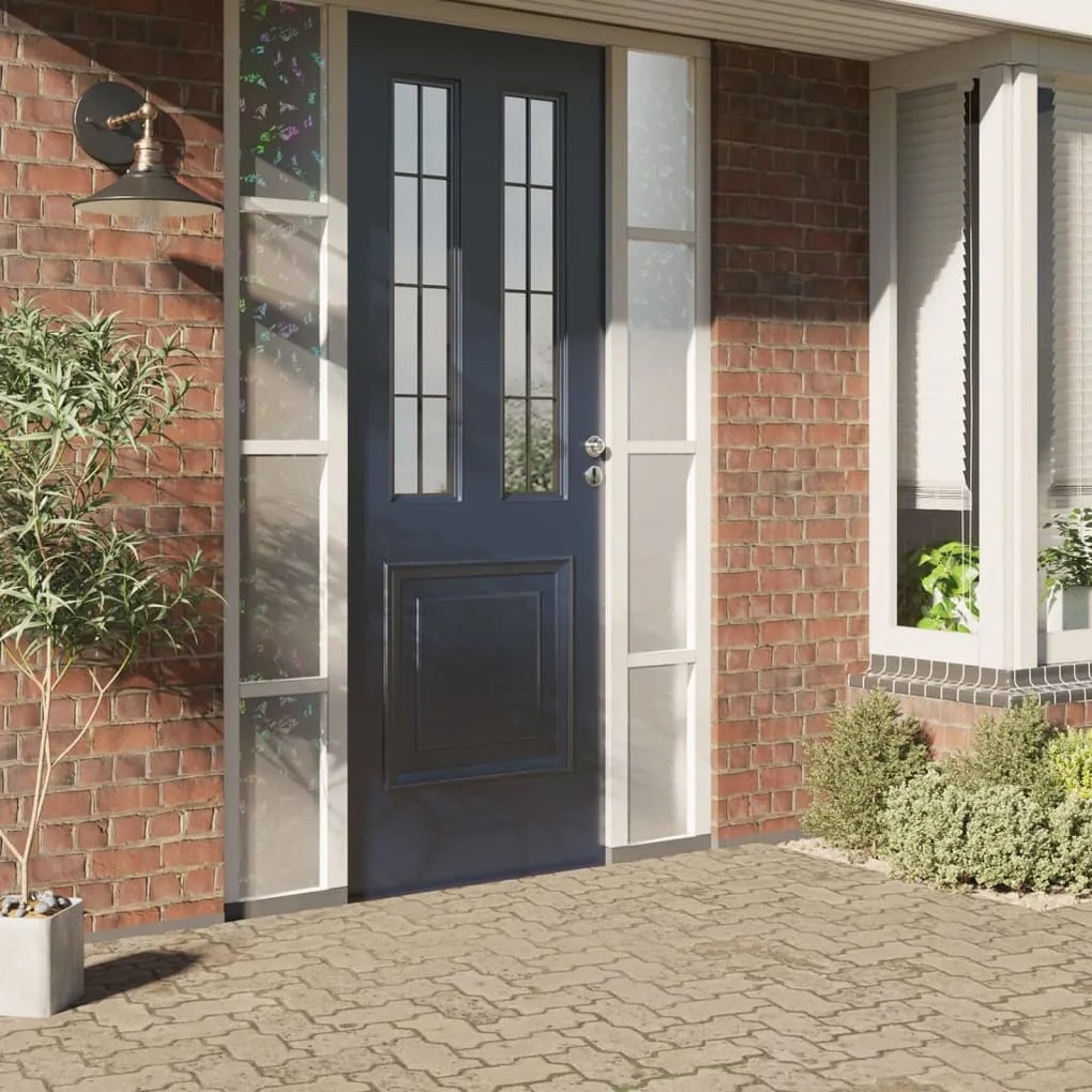 Pellicola Finestra Smerigliata Motivo Arcobaleno 3d 45x1000 Pvc /