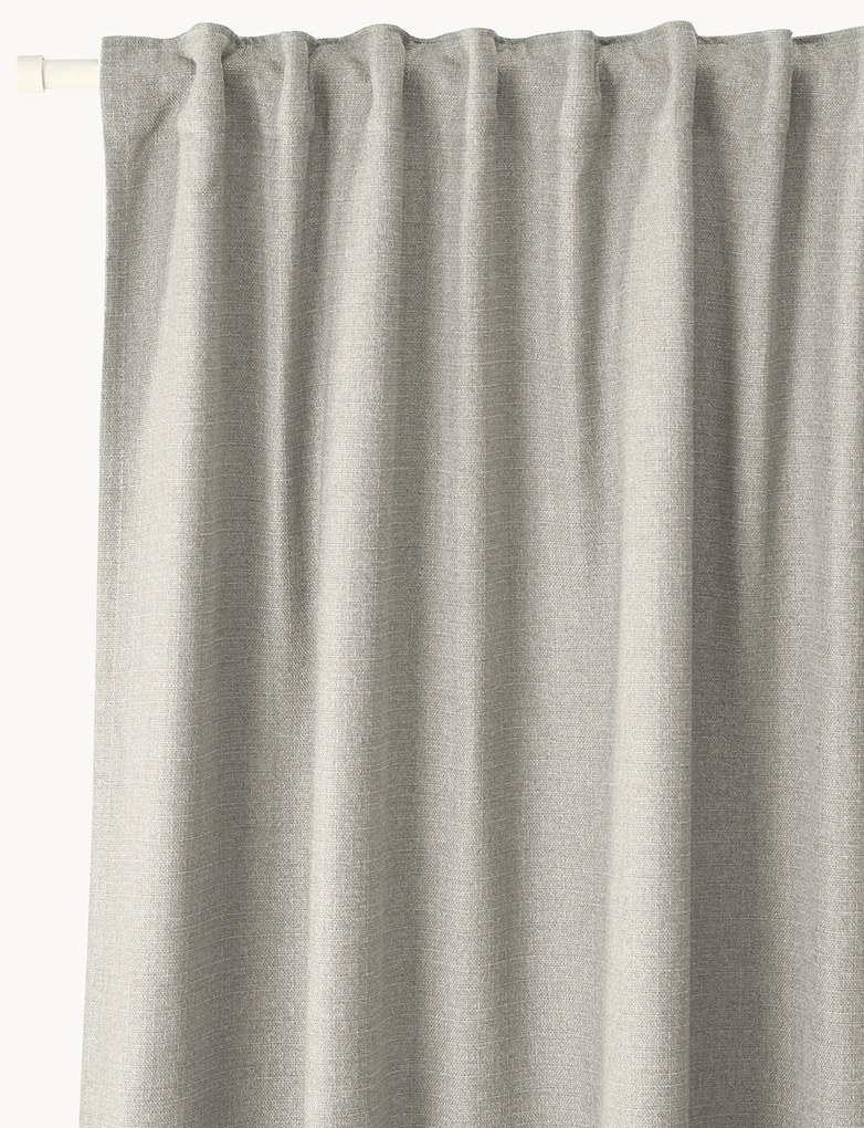 Set di 2 tende opache con multibanda Jensen, larg. 130 cm