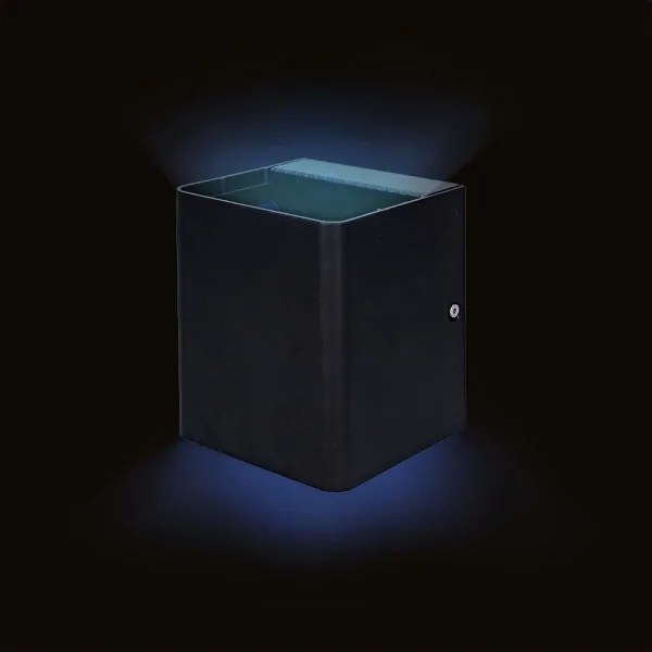 Nedis ZBLOW10RGBW - Lampada LED RGBW dimmerabile da esterno, 12W, 230V, IP65, Wi-Fi Tuya, nera