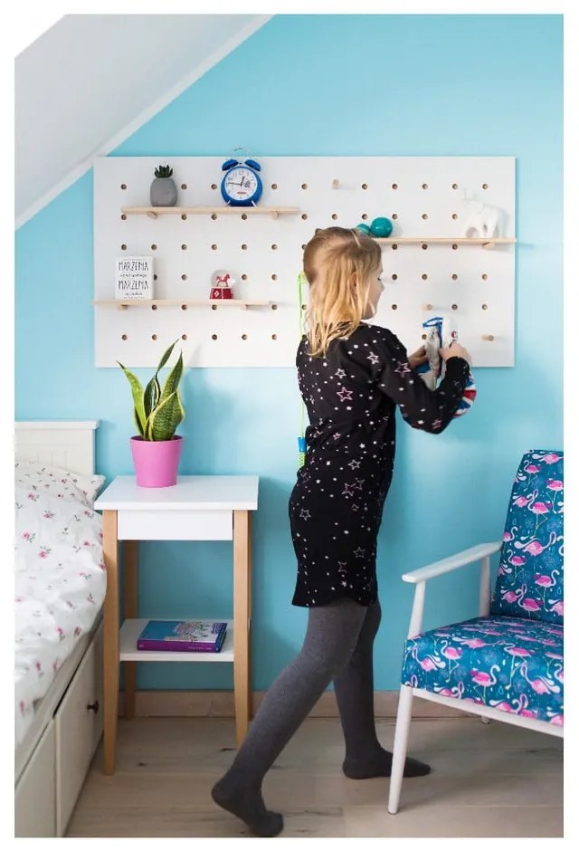 Tavolino bianco Entlik - Ragaba