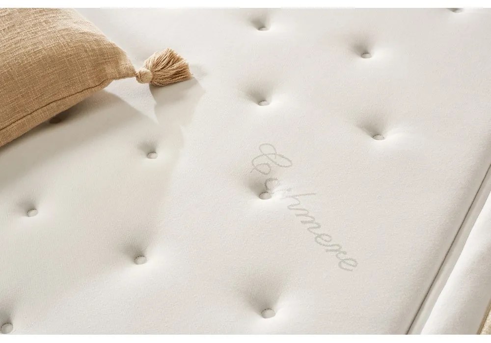 Materasso in schiuma bifacciale duro/medio duro 180x200 cm Premium Cashmere - Moonia