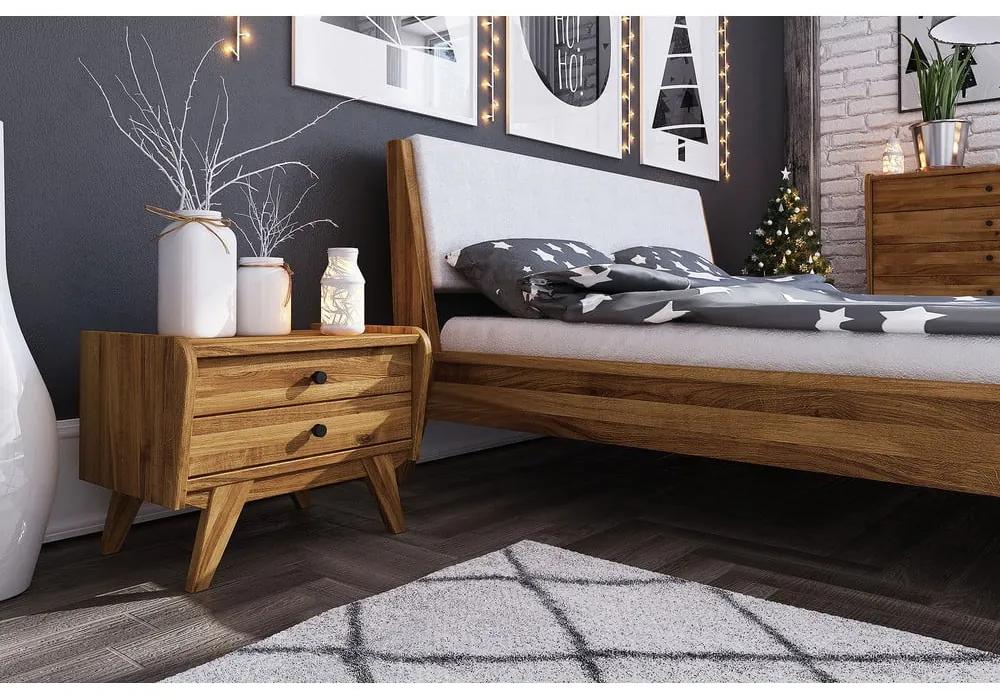 Comodino in legno di quercia Retro 1 - The Beds