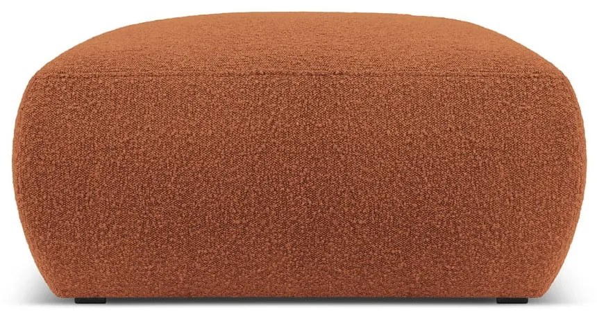 Sgabello marrone in tessuto bouclé Molino - Micadoni Home