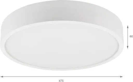 Plafoniera NATURAL 5xE27/15W/230V Ø 47,5 cm pino/bianco