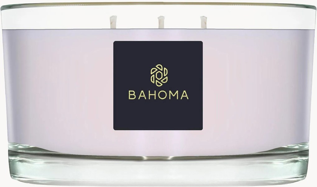 Candela profumata con tre stoppini fatta a mano Alchemy (erica selvatica, legno di quercia)