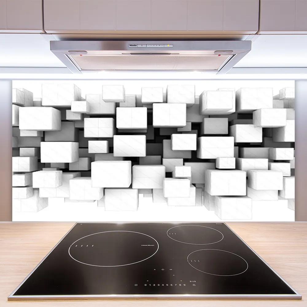 Rivestimento parete cucina Opera d'arte astratta della cucina 100x50 cm