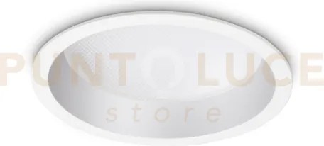 Deep faretto da incasso in alluminio d.15cm 20w 4000lm 3300k bianco...