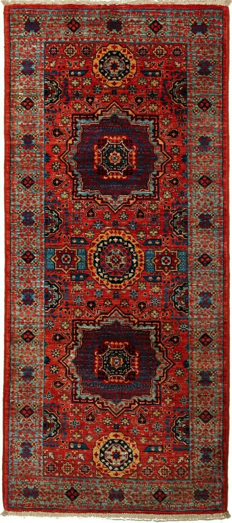 Mamluk Tappeto orientale 150 x 70 (Pakistan) Annodato A Mano