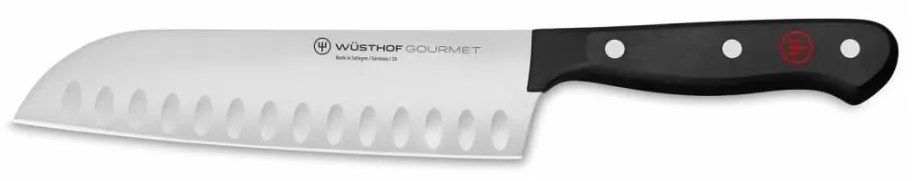 Wüsthof - Coltello da cucina giapponese GOURMET 17 cm nero