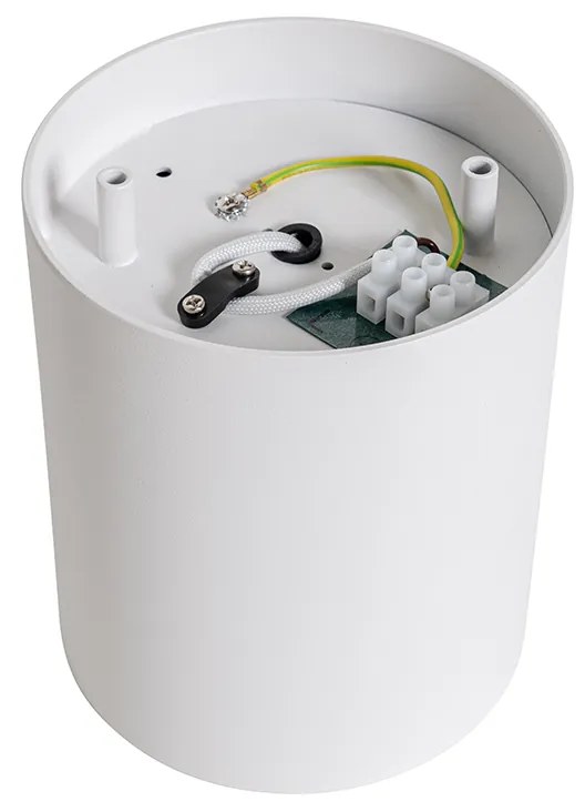 Faretto da soffitto moderno bianco orientabile e inclinabile AR70 - Rondoo Up