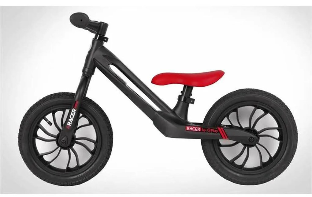 Bicicletta per Bambini Qplay Racer Bike Nero 12" Magnesio