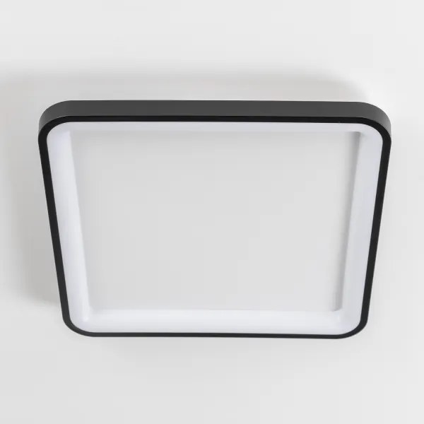 Brilagi - Lampada da soffitto dimmerabile a LED FALCON SLIM LED/50W/230V 50x50 cm nero + telecomando