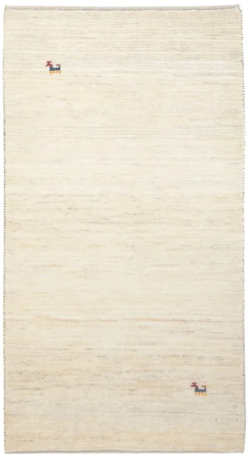 Gabbeh Tappeto persiano 150 x 70 Beige (Iran) Annodato A Mano